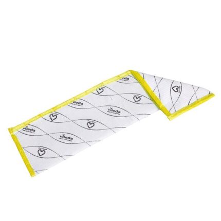 Vileda Professional r-MicroOne 100% Recycled Disposable Microfibre SWEP Duo Mop Yellow 50CM (Case 150)
