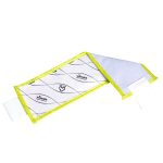 Vileda Professional r-MicroOne Premium 85% Recycled Disposable Microfibre UltraSpeed Pro Mop Yellow 40CM (Case 6)