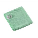 Vileda Professional r-MicroTuff Swift 100% Recycled Microfibre Cloth Green 38x35CM (Pack 5)