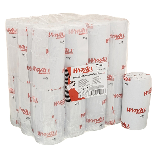Wypall L20 Ext+ Wipe 2Ply Blue 116 Sheet 24CM (Case 24)600Wx600H-066075 Wypall L20 Ext+ Wipe 2Ply Blue 116 Sheet 24CM (Case 24) - Image 1