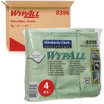 Wypall Microfibre Cloth Green 40CM (Case 4)
