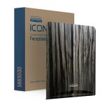 eHRT Ebony Wood Mosaic Faceplate