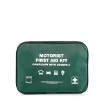 BS8599-2 Vehicle First Aid Kit | Medium | Green Pouch Motorist Bag (British Standard Compliant)