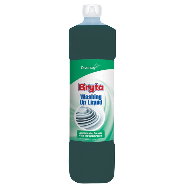 Bryta Washing Up Liquid 1 Litre-product-030071S Bryta Washing Up Liquid 1 Litre - Image 1