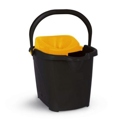 CleanWorks Mop Bucket Plastic Yellow 15 Litre