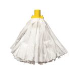 CleanWorks Standard Non Woven Socket Mop Yellow
