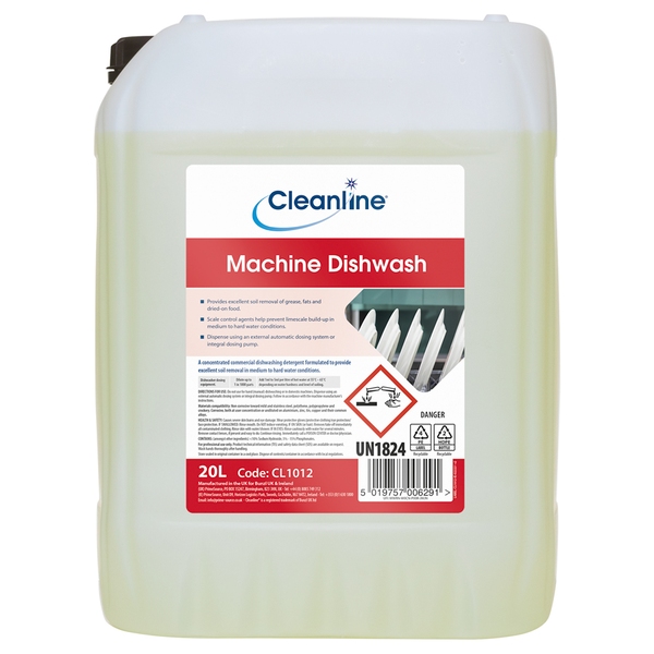 Cleanline Machine Dishwash 20 Litre-product-036007 Cleanline Machine Dishwash 20 Litre - Image 1