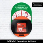 DefibSafe 3 Outdoor Defibrillator Cabinet | Orange | Complete with Backboard - Image 12