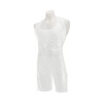 Disposable Apron Flat Pack White 27x42" (Pack 100)