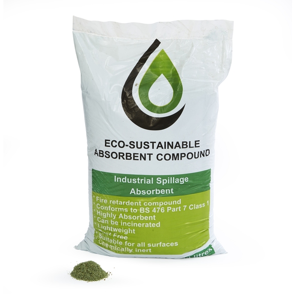 Ecospill Eco Sustainable Absorbent Compound 20 Litre-product-054089 Ecospill Eco Sustainable Absorbent Compound 20 Litre - Image 1