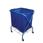 Folding Waste Cart & Vinyl Bag
