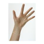 KeepCLEAN Vinyl Powder Free Clear Glove Small