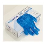 KeepCLEAN Vinyl Powdered Glove Blue Small