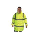 KeepSAFE High Visibility Road Safety Jacket Yellow Large