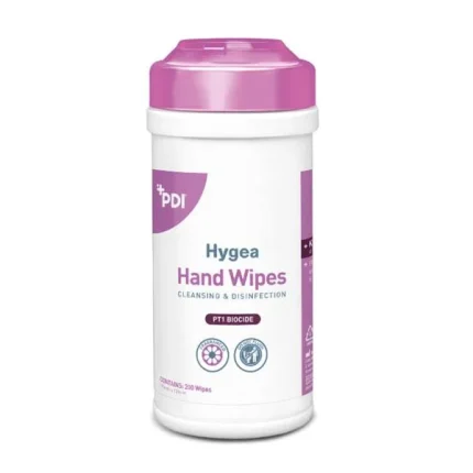 PDI Hygea® Hand Wipes | 200 Canister Moist Fragranced Wipes | Pack of 6