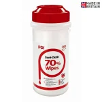 PDI Sani-Cloth® 70% Alcohol Wipes | Disposable Disinfectant Isopropyl Wipes | Effective Against Viruses