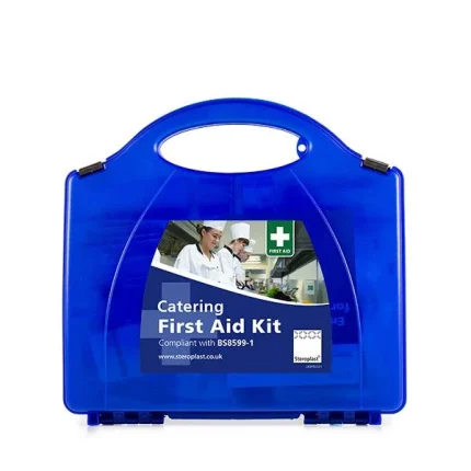 Premier British Standard Sterochef Catering First Aid Kit | Small | 1-10 People (BS8599-1)