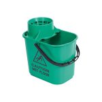 Professional Mop Bucket Green 15 Litre