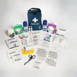 Sports First Aid Kit | Medium Kit in Blue Nylon Bag - Refill Pack - Image 3