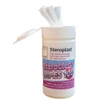 Steroclenz Hard Surface Disinfection Wipes - 100 per Tub | Pack of 6 | 100% Biodegradable
