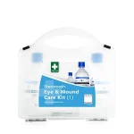 Sterowash Eyecare Kits | Small, Medium, Large | 500ml Eyewash, 20ml Pods, Eyepads, Mirror | Eye & Wound Care Medical Case - (Eye and Wound Care Kit) - Image 2