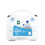 Sterowash Eyecare Kits | Small, Medium, Large | 500ml Eyewash, 20ml Pods, Eyepads, Mirror | Eye & Wound Care Medical Case - (Eyecare Kit 2)