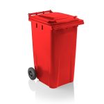 Wheelie Bin Red 240 Litre