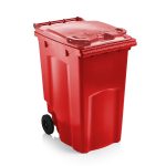 Wheelie Bin Red 360 Litre