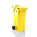Wheelie Bin Yellow 140 Litre