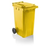 Wheelie Bin Yellow 240 Litre